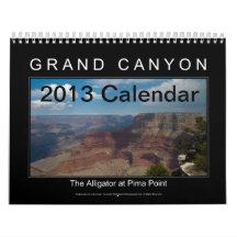 2013 Grand Canyon Calendar