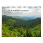 calendar, wall, national, park, smoky, mountains, stream, bear, turkey, deer, elk, rustic