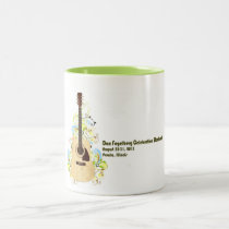 2013 Guitar Design Mug mugs