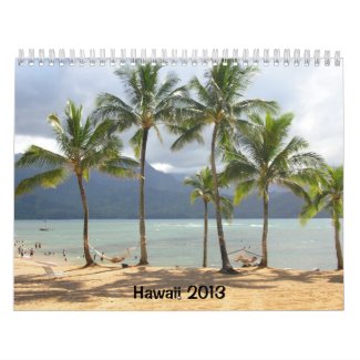 2013 Hawaii Calendar