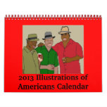 2013 Illustrations of Americana Calendar