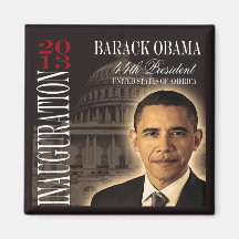 2013 Inaugural Obama Magnet