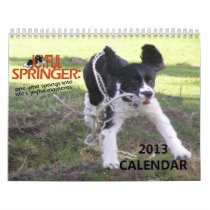 2013 Joyful Springer 12 Month Calendar calendars