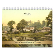 2013 Olde World Views of Devon Calendars