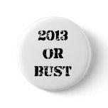 2013 or Bust Pins