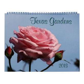 2013 Photos from North Central Texas Garden Wall Calendar