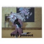 2013 pinup review calendar