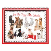 2013 Puppy Lovers Calendar