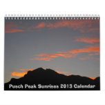 2013 Pusch Peak Sunrises Calendar