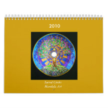 2013 Sacred Circles  Mandala Art  Calendar