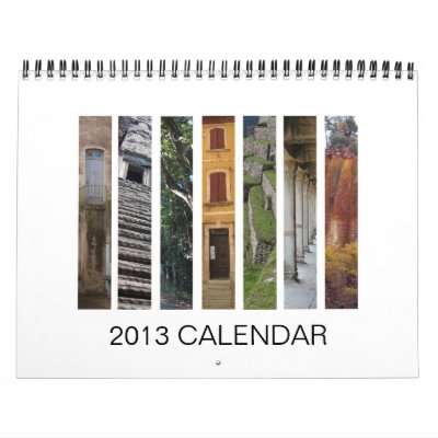 2013 Scenery Calendar