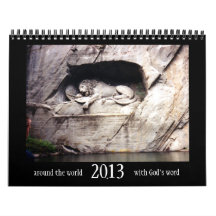 2013 Scripture Calendar