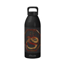 2013 snake year reusable water bottles