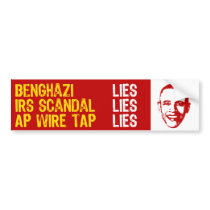 2013 Summer of Scandal Bumper Stickers