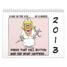 2013 "un día en historietas de la oficina de la vi calendarios de pared
