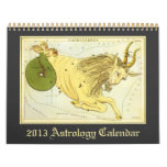 2013 Vintage Astrology Celestial Signs of Zodiac Calendars