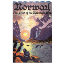 2013 Vintage International Travel Posters Calendar