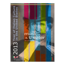 2013 Year of Italian Culture Giuseppe Verdi Poster posters