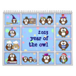 2013 year of the owl calendars