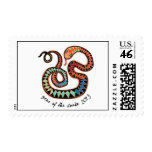 2013 Year of the Snake stamp