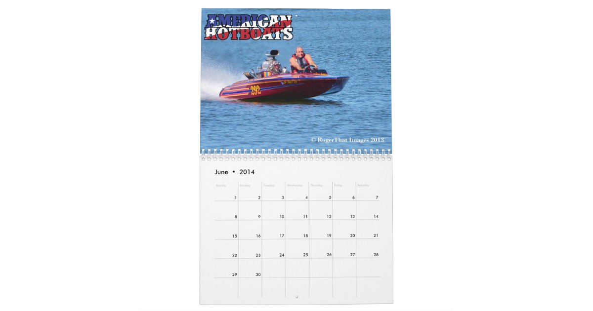 2014 American Hot Boats Calendar | Zazzle