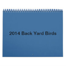 2014 Backyard Birds Calendar