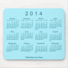 2014 Calendar Mousepads