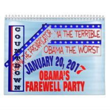 2014 Countdown to Nobama One year Wall Calendars