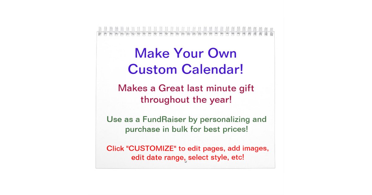 where to make a calendar with your own pictures 2014 design your own calendar make your own zazzle where to make a calendar with your own pictures 2014 design your own calendar make your own zazzle