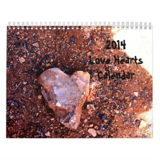 2014 Love Hearts Calendar 2