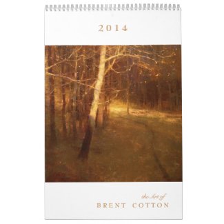 2014 The Art of BRENT COTTON Wall Calendar