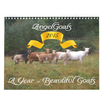 2015 Goat Calendar Beautiful Goats AngelGoats