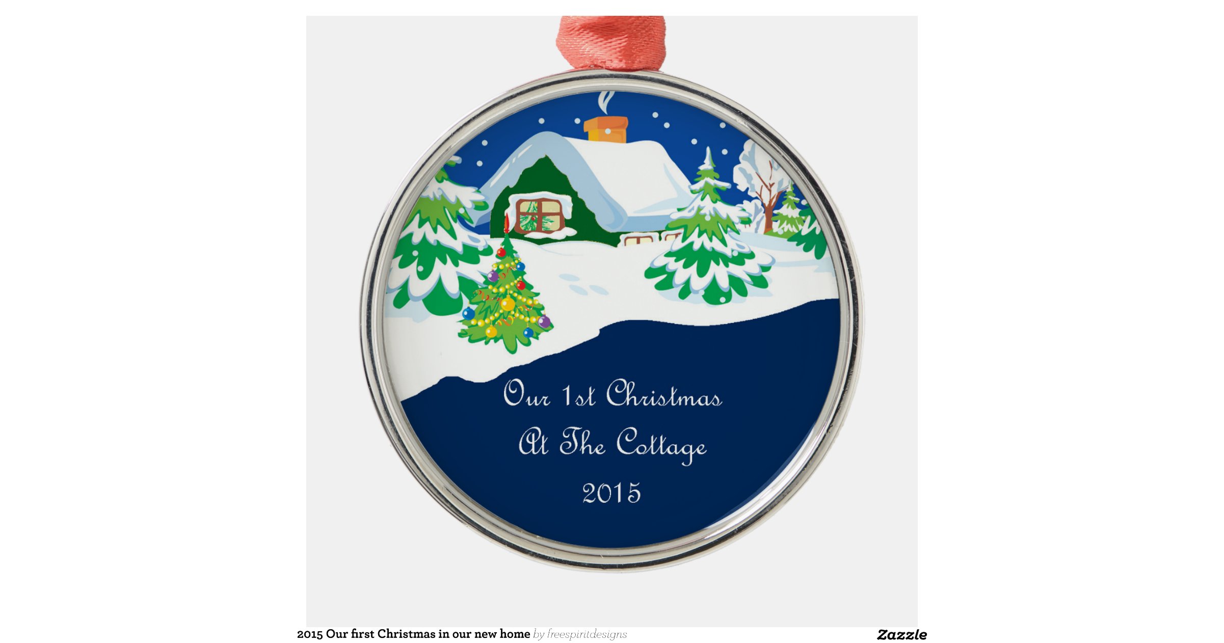 2015 our first christmas in our new home round metal 2015 our first christmas in our new home round metal