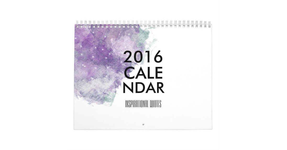 Calendar Inspirational 2016 : Inspirational quotes calendar zazzle Calendar Inspirational 2016 : Inspirational quotes calendar zazzle
