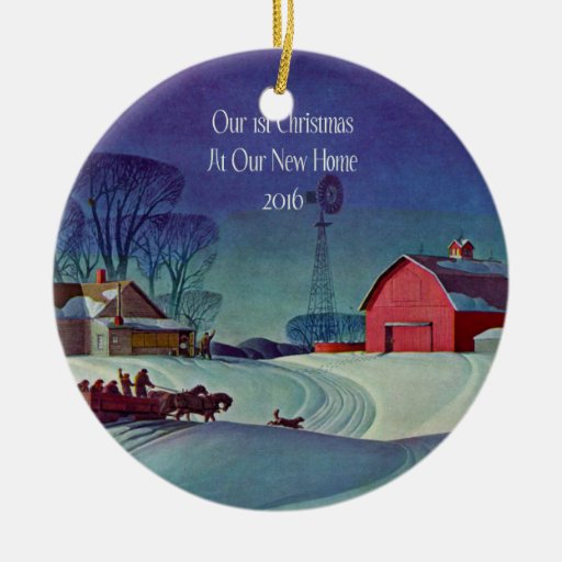 2016 our new home christmas double sided ceramic round 2016 our new home christmas double sided ceramic round