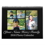 2016 Personalized Custom Photo Collage Calendar
