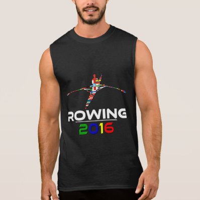 2016: Rowing Sleeveless T-shirts