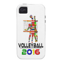 2016:Volleyball iPhone 4/4S Cases