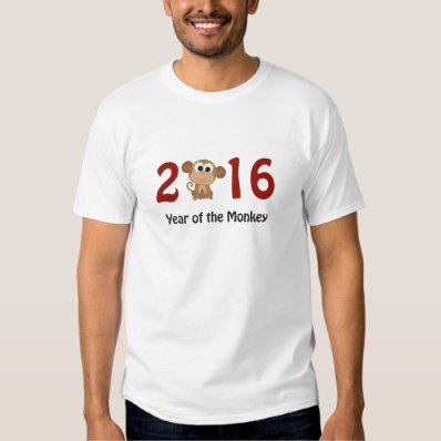 2016 Year of the Monkey Tshirts