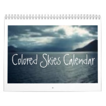 2019832162, Colored Skies Calendar by olo236 2019832162, Colored Skies Calendar