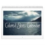 2019832162, Colored Skies Calendar