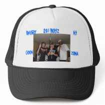 201, 201 BOYZ, NY, BMORE, ZONA, GOON hats