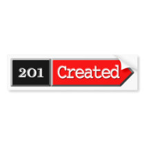 201 - Created Bumper Stickers
