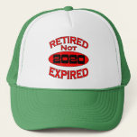 2020 Retirement Year Gifts Mesh Hat