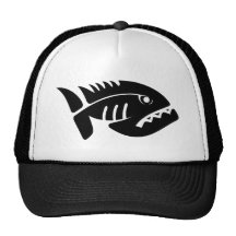 2021112006 Piraña (Animal) Mesh Hat