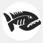 2021112006 Piraña (Animal) Sticker