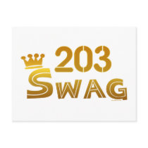 203 Connecticut Swag Postcards