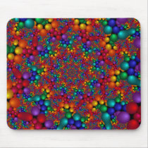 203 MousePad -black spots pattern detail feature