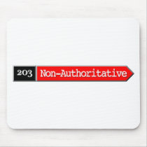 203-Non Authoritative Mouse Pads