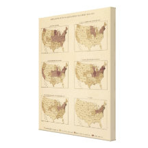 204 Manufactures/sq mile Canvas Print